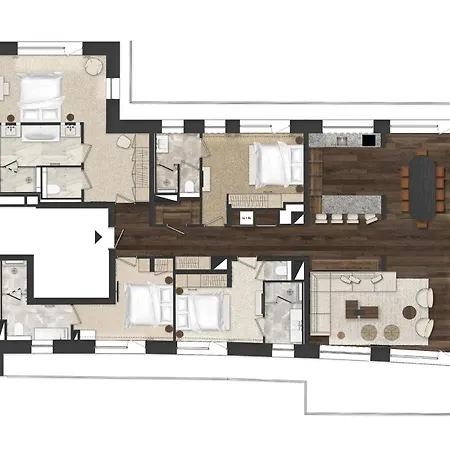 Lejlighed Luxueux Neuf Avec 4 Suites, Et Services A 1850 - Fr-1-830-5 *